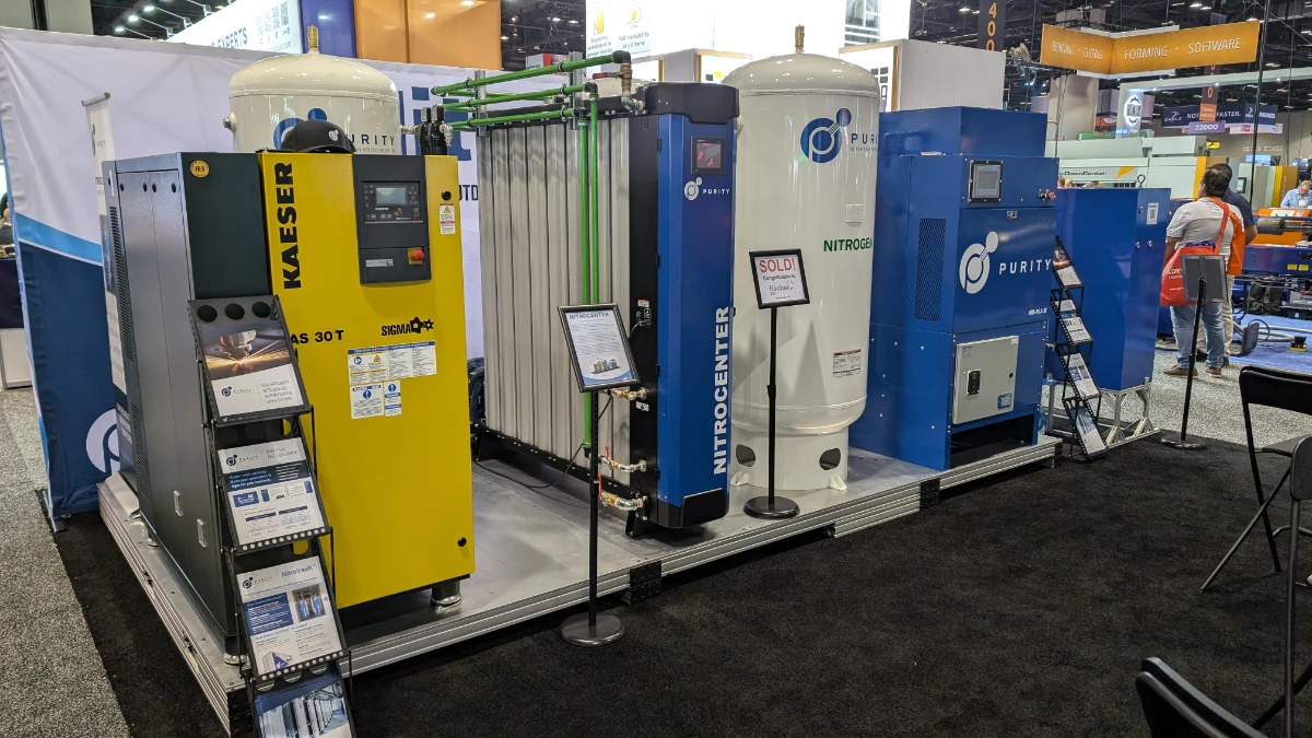 fischer group Slashes Nitrogen Costs for Laser Cutting with NITROCENTER®